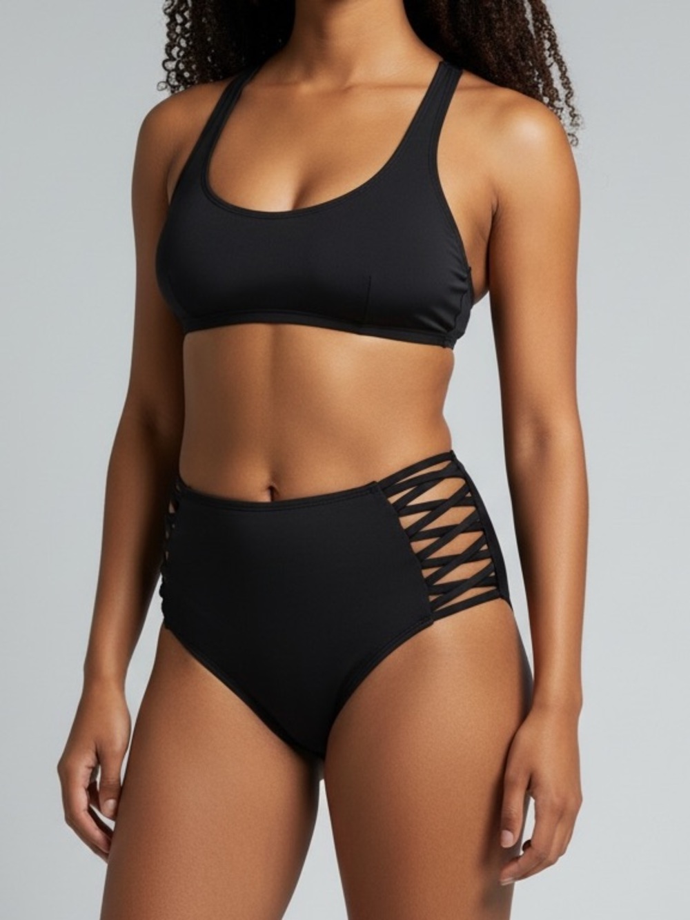 NWOT L*Space bikini set black